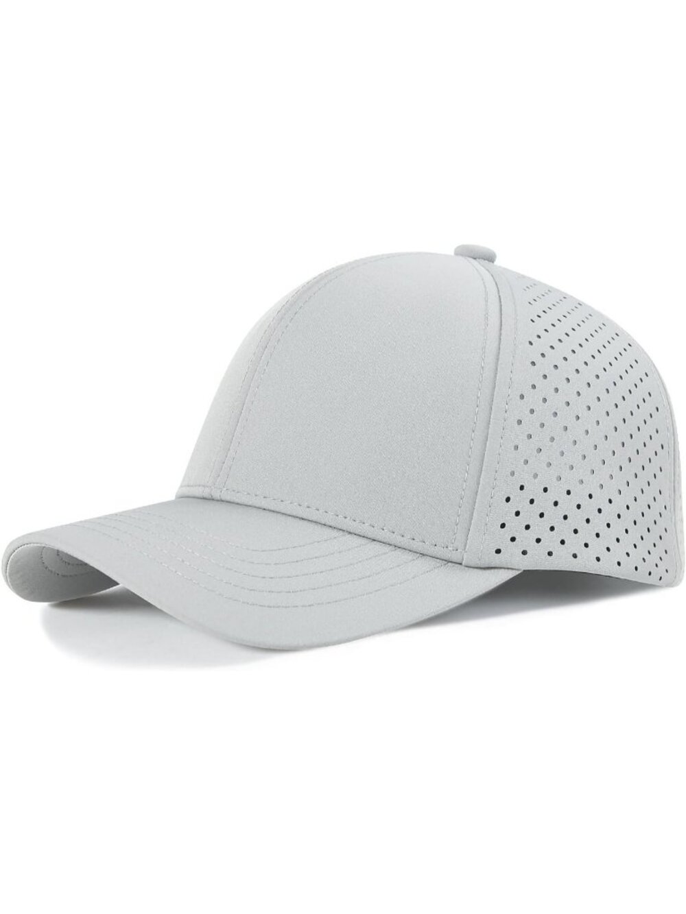 Men Laser Mesh Ball Cap Snapback Baseball Cap